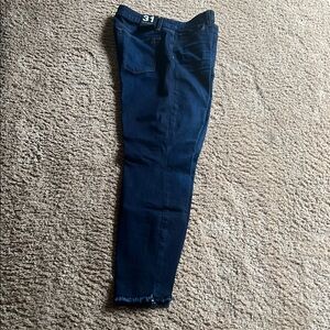 Dark Blue Denim Jeans